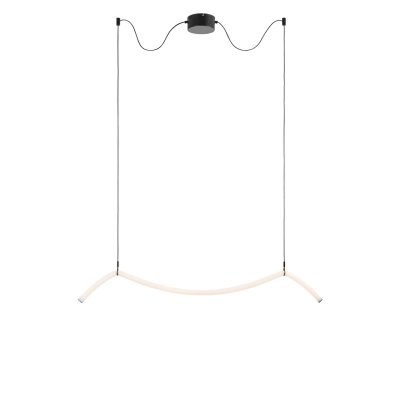 Melt lampa wisząca LED 13W 1260lm 3000K 108873 biała, czarna Markslojd