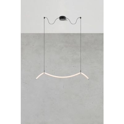 Melt lampa wisząca LED 13W 1260lm 3000K 108873 biała, czarna