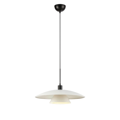 Millinge lampa wisząca 1xE27 108430 czarna, biała Markslojd