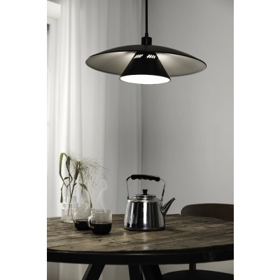 Millinge lampa wisząca 1xE27 108431 czarna