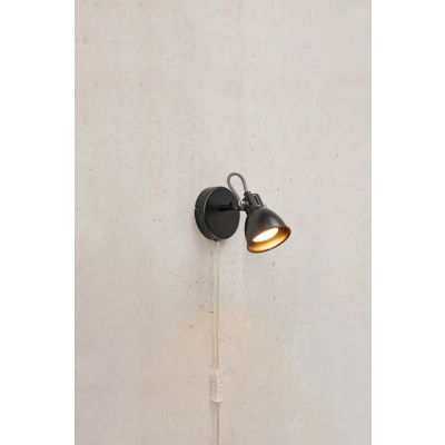 Mion kinkiet 1xGU10 108846 czarny