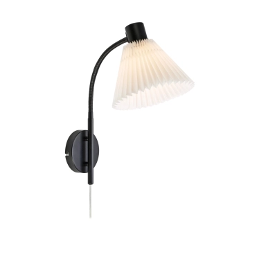 Mira kinkiet 1xE14 108752 czarny, biały Markslojd