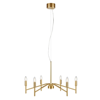 Monarch lampa wisząca 6xE14 108210 złota Markslojd