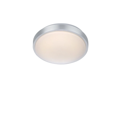 Moon 28cm IP44 lampa sufitowa LED 9W 700lm 3000K 105958 aluminium, biała Markslojd