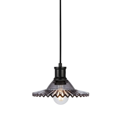 Novia lampa wisząca 1xE27 108854 czarna, dymna Markslojd