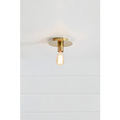 Piatto lampa sufitowa 1xE27 108541 mosiężna