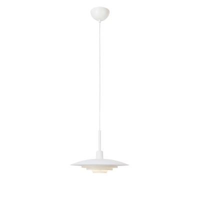 Piny lampa wisząca 1xE27 108874 biała Markslojd