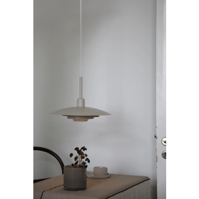 Piny lampa wisząca 1xE27 108875 beżowa