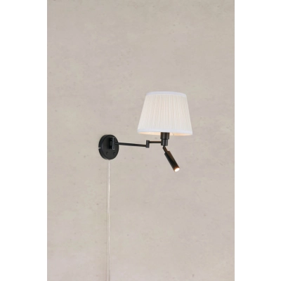 Pivot kinkiet 1xE27 LED 4W 170lm 3000K 109016 biały, czarny