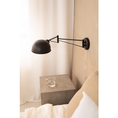 Portland kinkiet 1xE27 108587 czarny