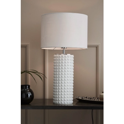 Proud lampka stołowa 1xE27 107484 biała