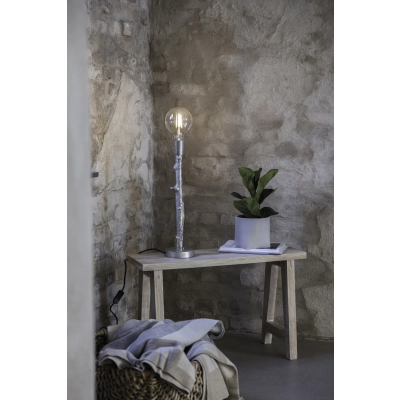 Ramo lampka stołowa 1xE27 108778 aluminium