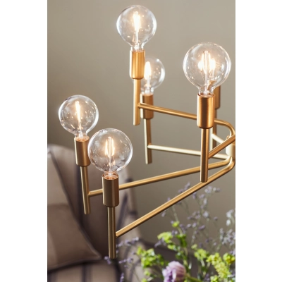 Regent lampa wisząca 12xE14 108106 złota