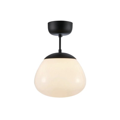 Rise lampa sufitowa 1xE27 108543 czarna, biała Markslojd