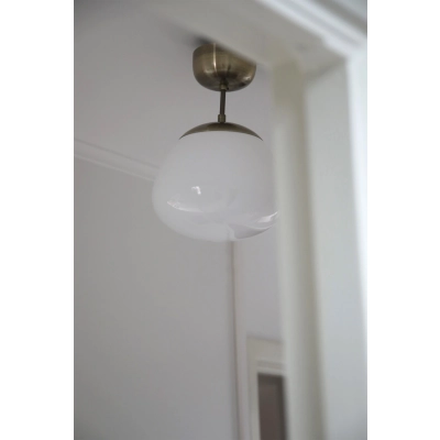 Rise lampa sufitowa 1xE27 108544 antyczna, biała