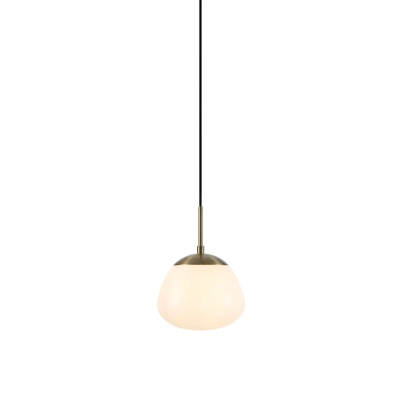 Rise lampa wisząca 1xE14 108548 antyczna mosiądz, biała Markslojd