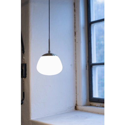 Rise lampa wisząca 1xE14 108548 antyczna mosiądz, biała