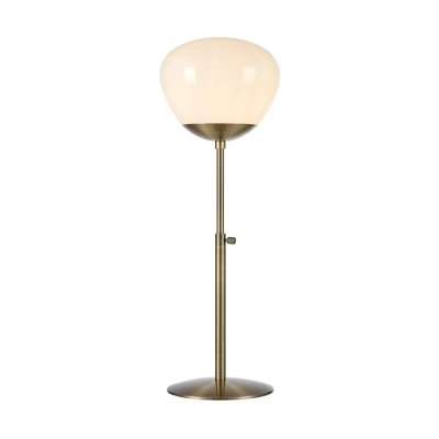 Rise lampka stołowa 1xE27 108275 antyczna, biała Markslojd