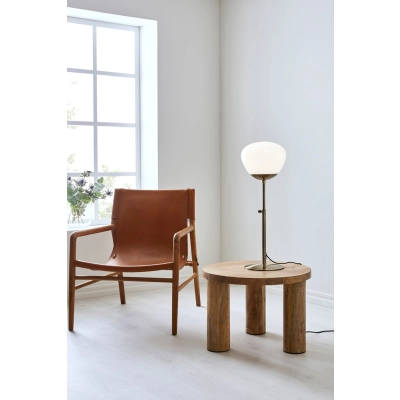 Rise lampka stołowa 1xE27 108275 antyczna, biała