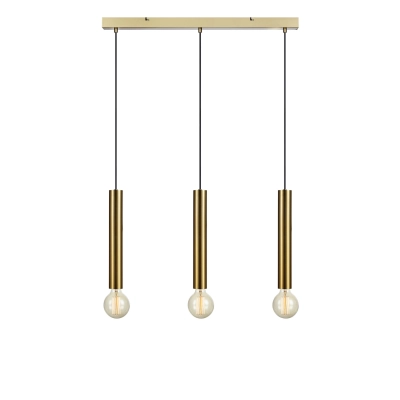 Sencillo lampa wisząca 3xE27 108261 mosiężna Markslojd