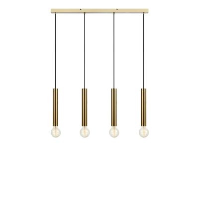 Sencillo lampa wisząca 4xE27 108263 mosiężna Markslojd