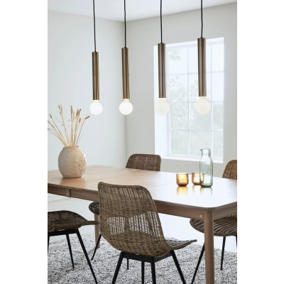 Sencillo lampa wisząca 4xE27 108263 mosiężna