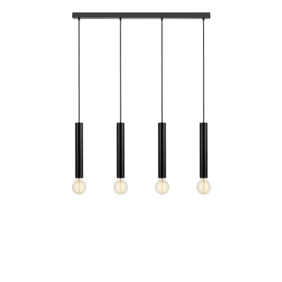 Sencillo lampa wisząca 4xE27 108264 czarna Markslojd