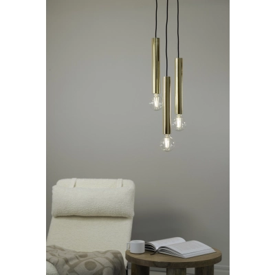 Sencillo lampa wisząca 3xE27 108436 mosiężna