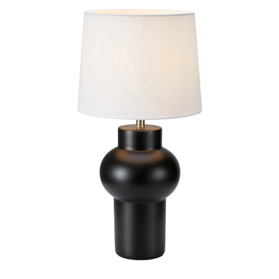 Shape lampka stołowa 1xE27 108449 czarna, biała Markslojd
