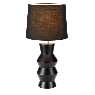Sienna lampka stołowa 1xE27 108447 czarna Markslojd