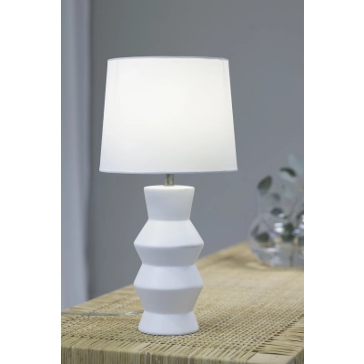 Sienna lampka stołowa 1xE27 108448 biała