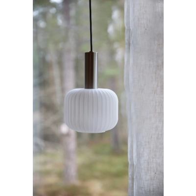 Sober lampa wisząca 1xE14 108122 stalowa, biała