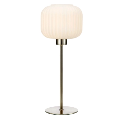 Sober lampka stołowa 1xE14 108121 stalowa, biała Markslojd