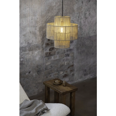 Soga lampa wisząca 1xE27 108767 naturalne drewno