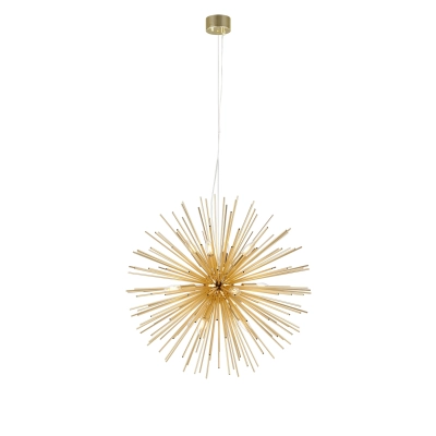 Soleil lampa wisząca 12xE14 107752 złota Markslojd