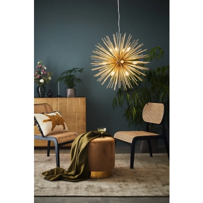 Soleil lampa wisząca 12xE14 107752 złota