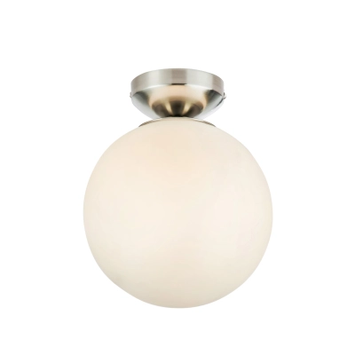 Stintino IP44 lampa sufitowa 1xE14 109024 biała, nikiel satynowy Markslojd