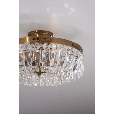 Strömsholm lampa sufitowa 3xE14 100613 antyczna, transparentna