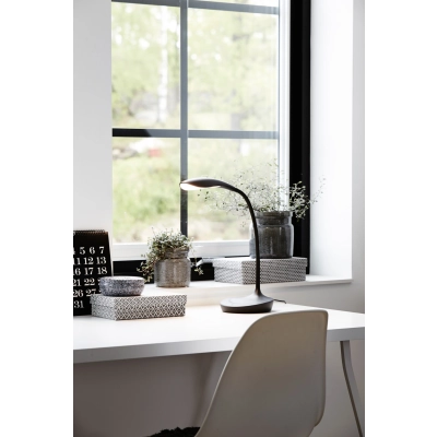 Swan lampka stołowa LED 4,6W 378lm 3000K 106094 czarna