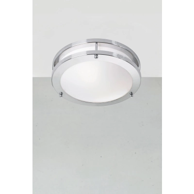 Taby IP44 lampa sufitowa LED 9W 750lm 3000K 105621 chrom, biała