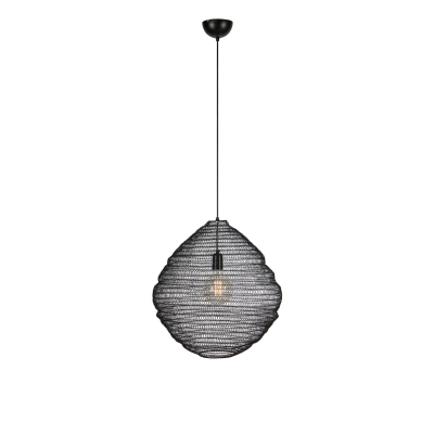 Tazza lampa wisząca 1xE27 108772 czarna Markslojd
