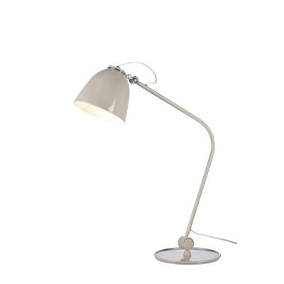 Tilt lampka stołowa 1xE27 108965 szarobrązowa Markslojd