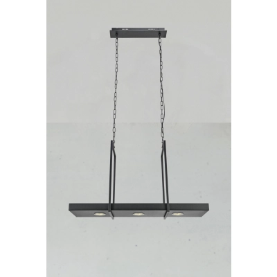 Tray lampa wisząca LED 3W 630lm 3000K 105780 czarna