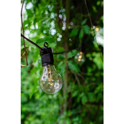 Unite 12 Party Light IP44 girlanda 10xLED 3,6W 57lm 2700K 108651 czarna, przezroczysta