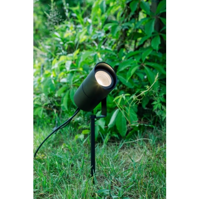 Unite 12 IP44 reflektor LED 6,2W 330lm 3000K 108640 czarny, przezroczysty