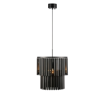 Viento lampa wisząca 1xE27 108581 czarna Markslojd