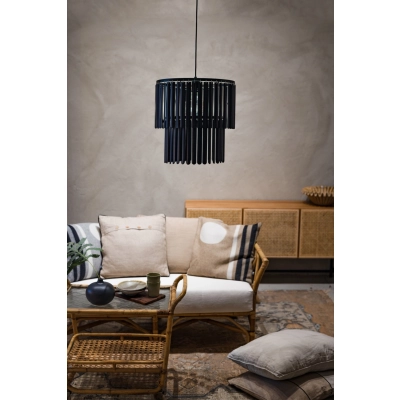 Viento lampa wisząca 1xE27 108581 czarna