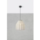Aiko lampa wisząca 1xE27 108956 beżowa, czarna