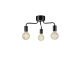 Avery lampa sufitowa 3xE27 108102 czarna Markslojd