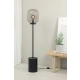 Brooklyn lampa podłogowa 1xE27 108425 czarna, dymna